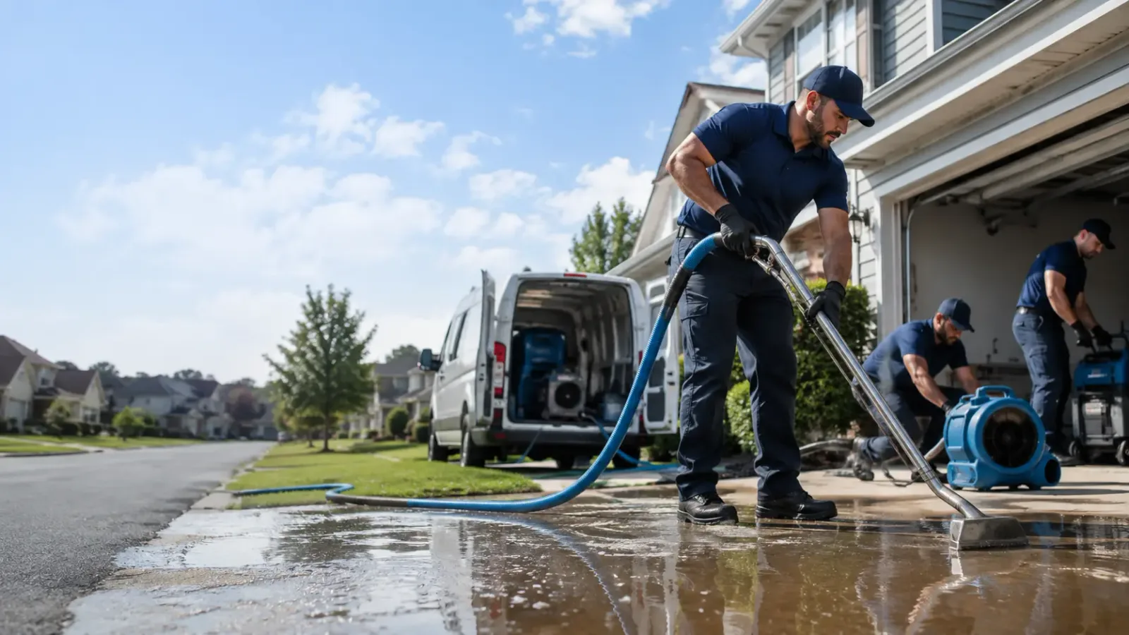 Flood Damage Restoration in Marine City, MI